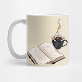 book and Coffee Mug